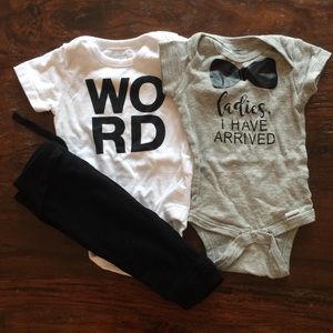 Baby Bot 3-6 month Outfit Bundle